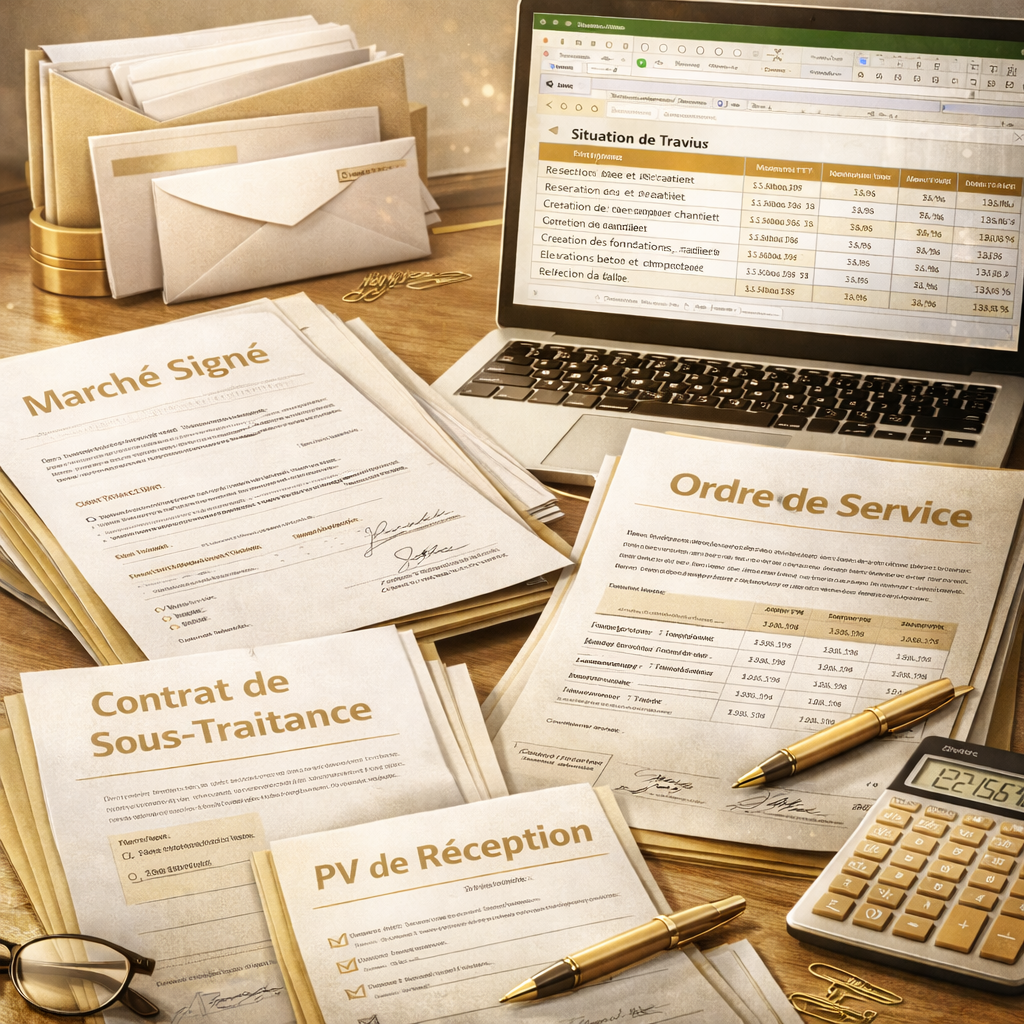gestion administrative de chantier